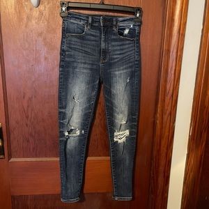 American eagle highest rise Jegging size 0 x-short